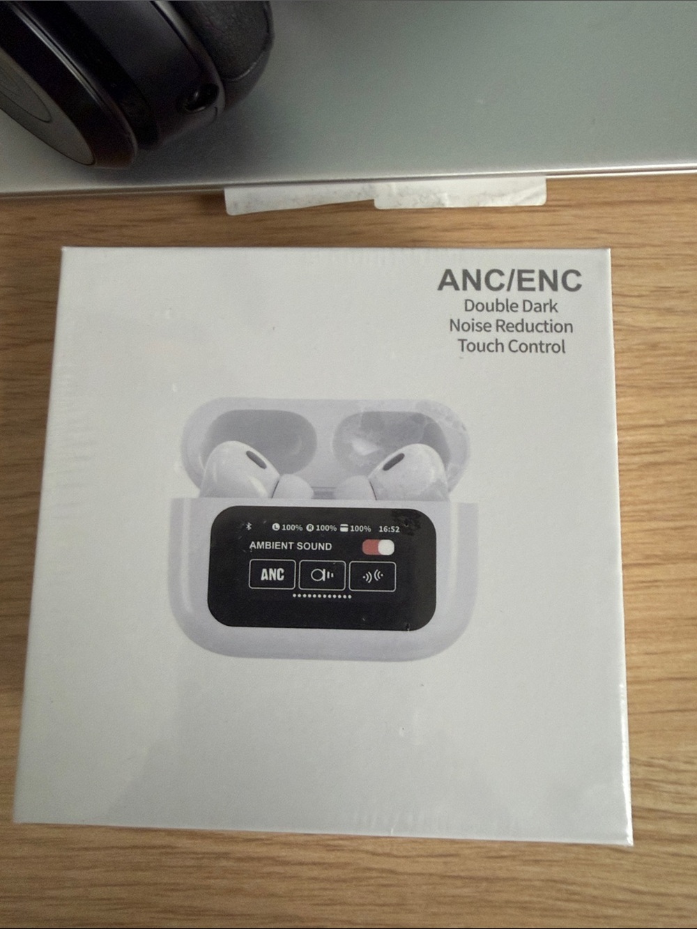 ⚽️🥅⚽️Wireless ANC Earbuds with Charging Case - White